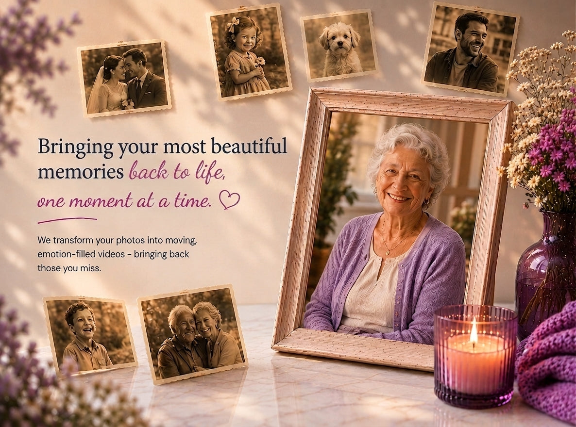 Bringing your most beautiful memories back to life